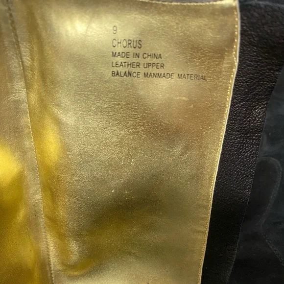 Black Floral Embroidered Heeled Boots - Picture 4 of 9